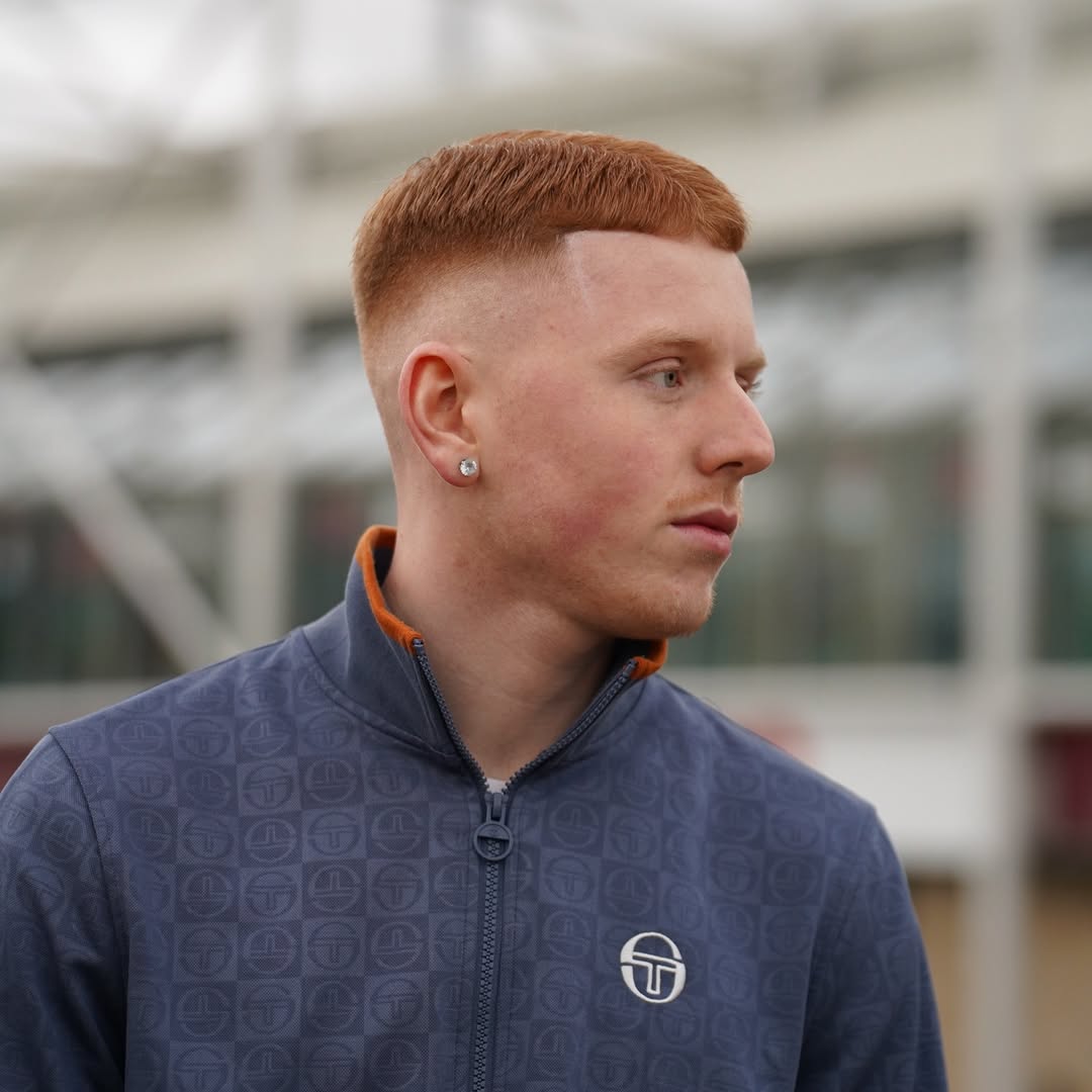 Darlins Barbers cut for Sergio Tacchini campaign